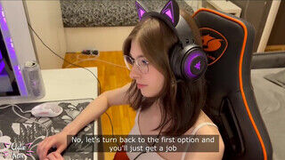 Cutie Kim a cuki gamer nőci a farokkal is imád játszani - Pornos.hu