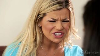 Abby Lee Latin Amerikai és Adriana Sephora forró fiatal lesbi játékai