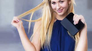 Tracy Lindsay szöszi csábítása forró gyöngéd játékban