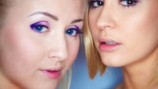 Szöszi leszbikusok forró szopós ünnepe